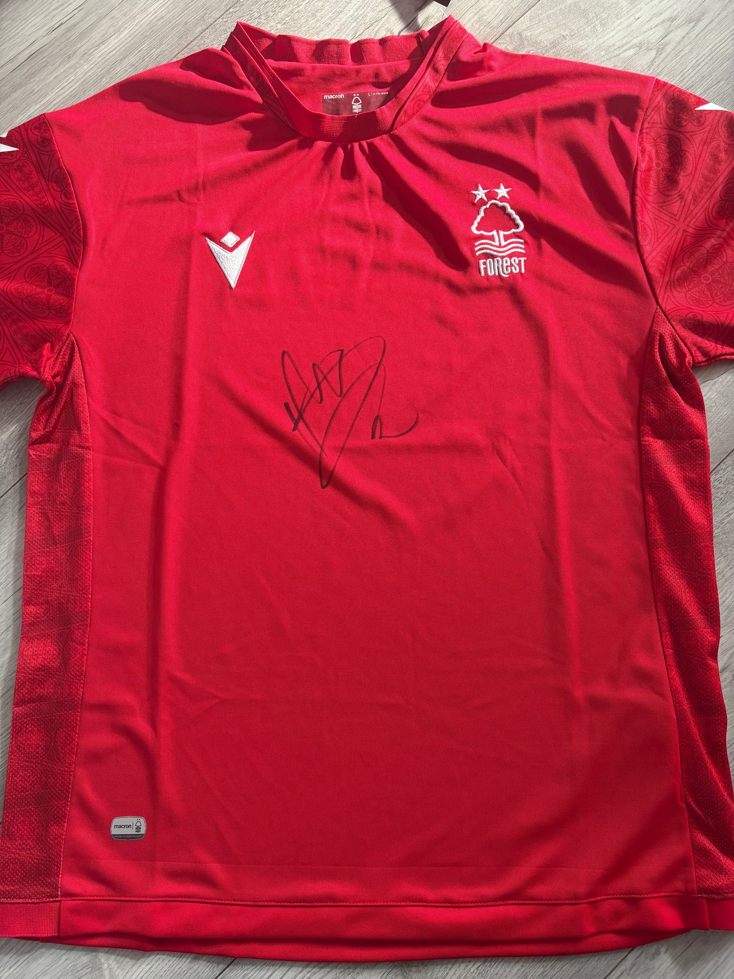 Ryan Yates - Nottingham Forest FC - signed shirt