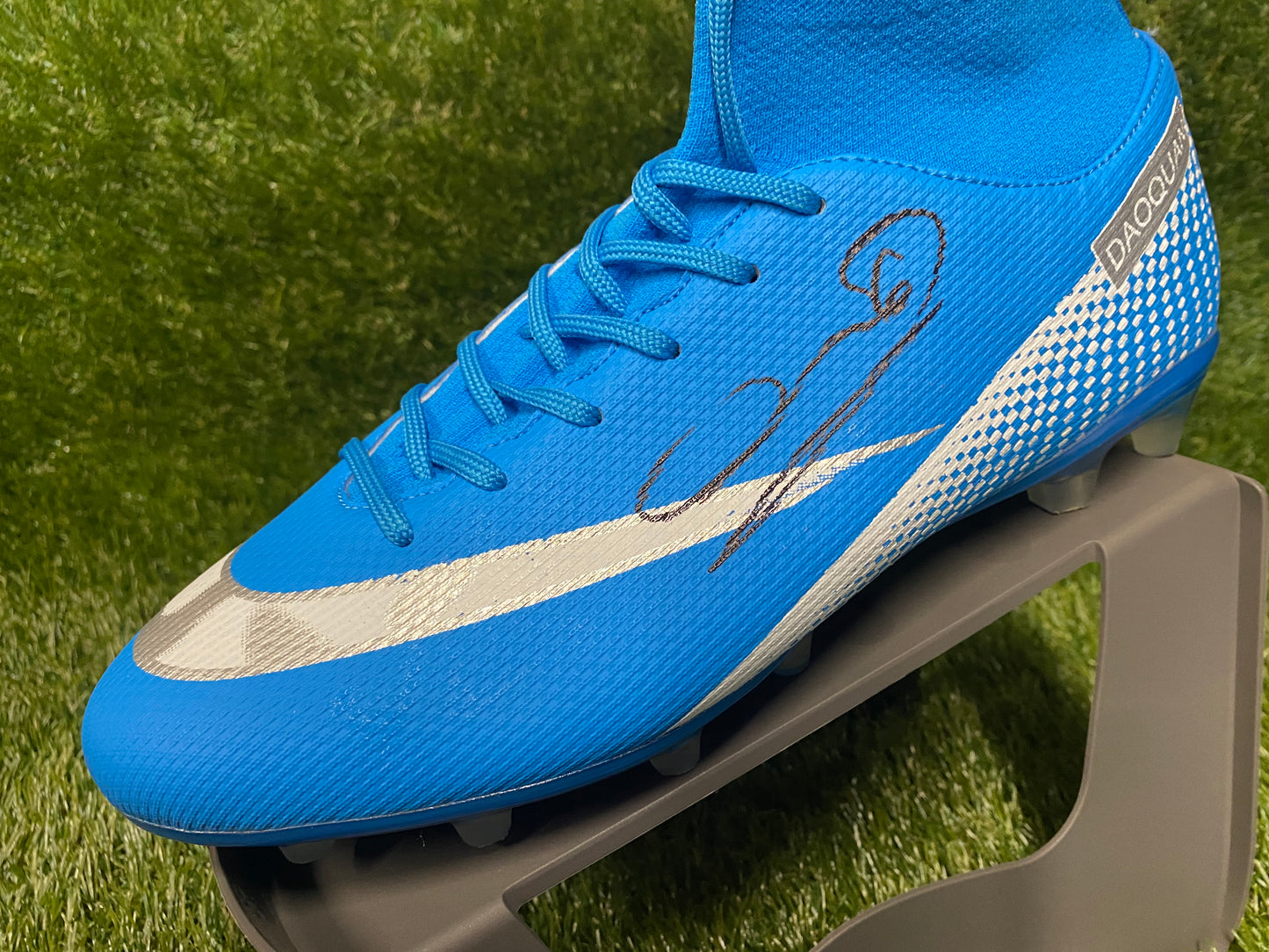 Liam Cooper - Leeds United AFC - hand signed football boot - LUFC memorabilia, gift, autograph