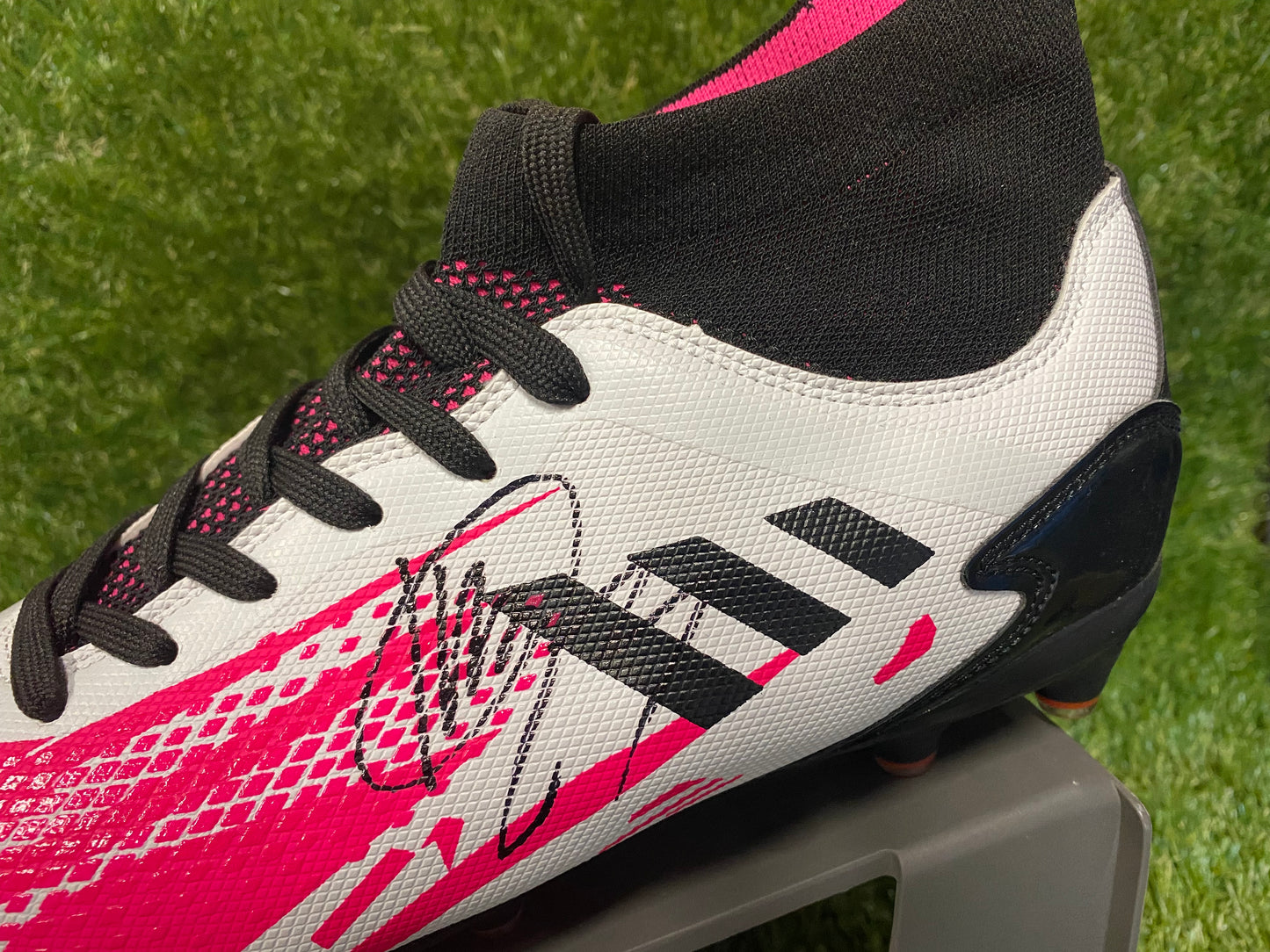 Kalvin Phillips - Leeds United FC - hand signed football boot - LUFC memorabilia, gift, christmas gift, autograph