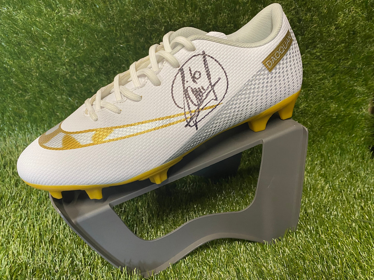Paolo Di Canio - West Ham United - hand signed football boot - memorabilia, gift, christmas gift, autograph
