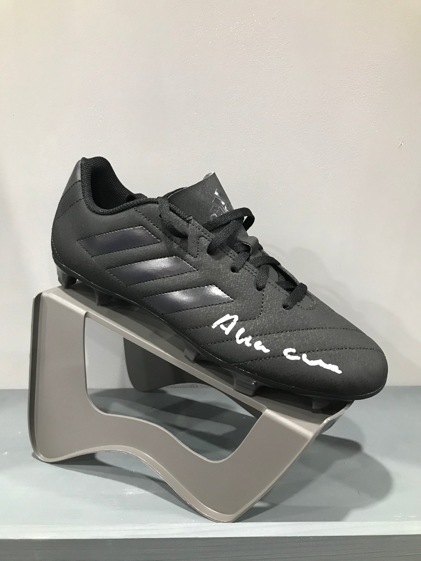 Allan Clarke - Leeds United FC - hand signed football boot - LUFC memorabilia, gift, christmas gift, autograph