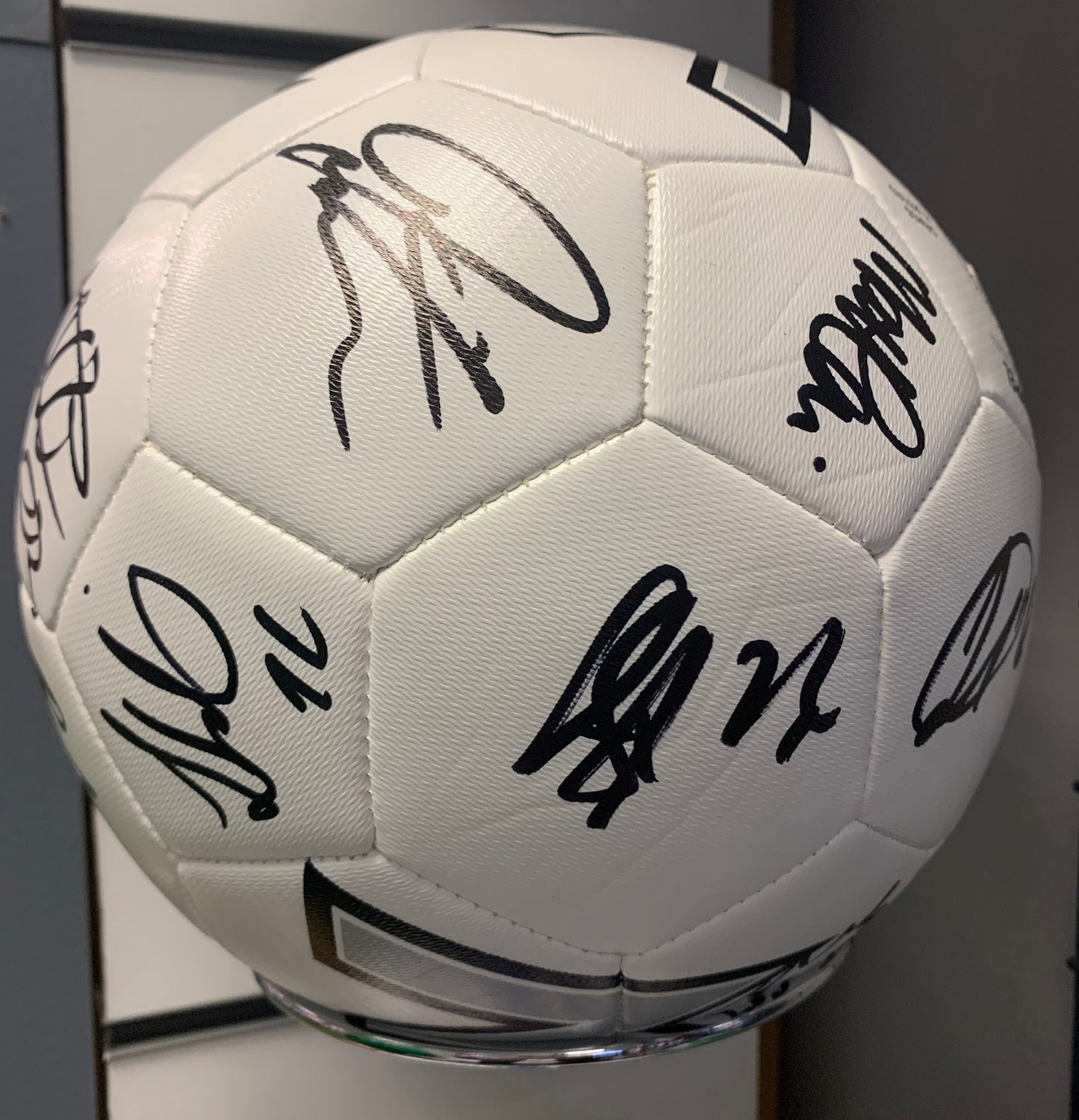 2022/23 Swansea City FC - multi-signed football - SCFC memorabilia, gift, display