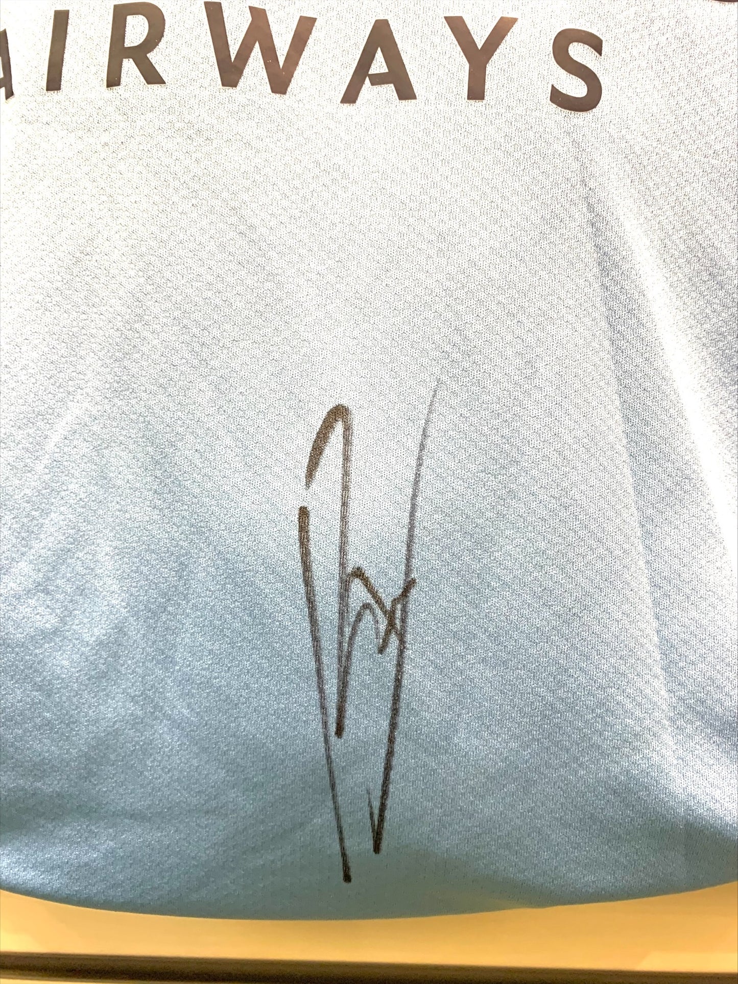 Rodri - Manchester City FC - hand-signed replica shirt - MCFC memorabilia, football shirt (UNFRAMED)