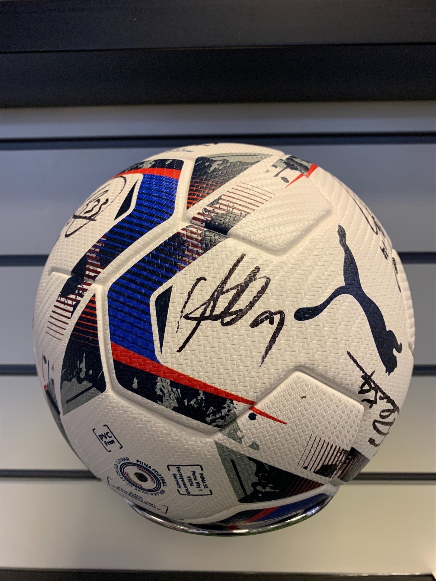 2021/22 Fulham - multi-signed "OFFICIAL EFL" match ball - FFC memorabilia, gift, display