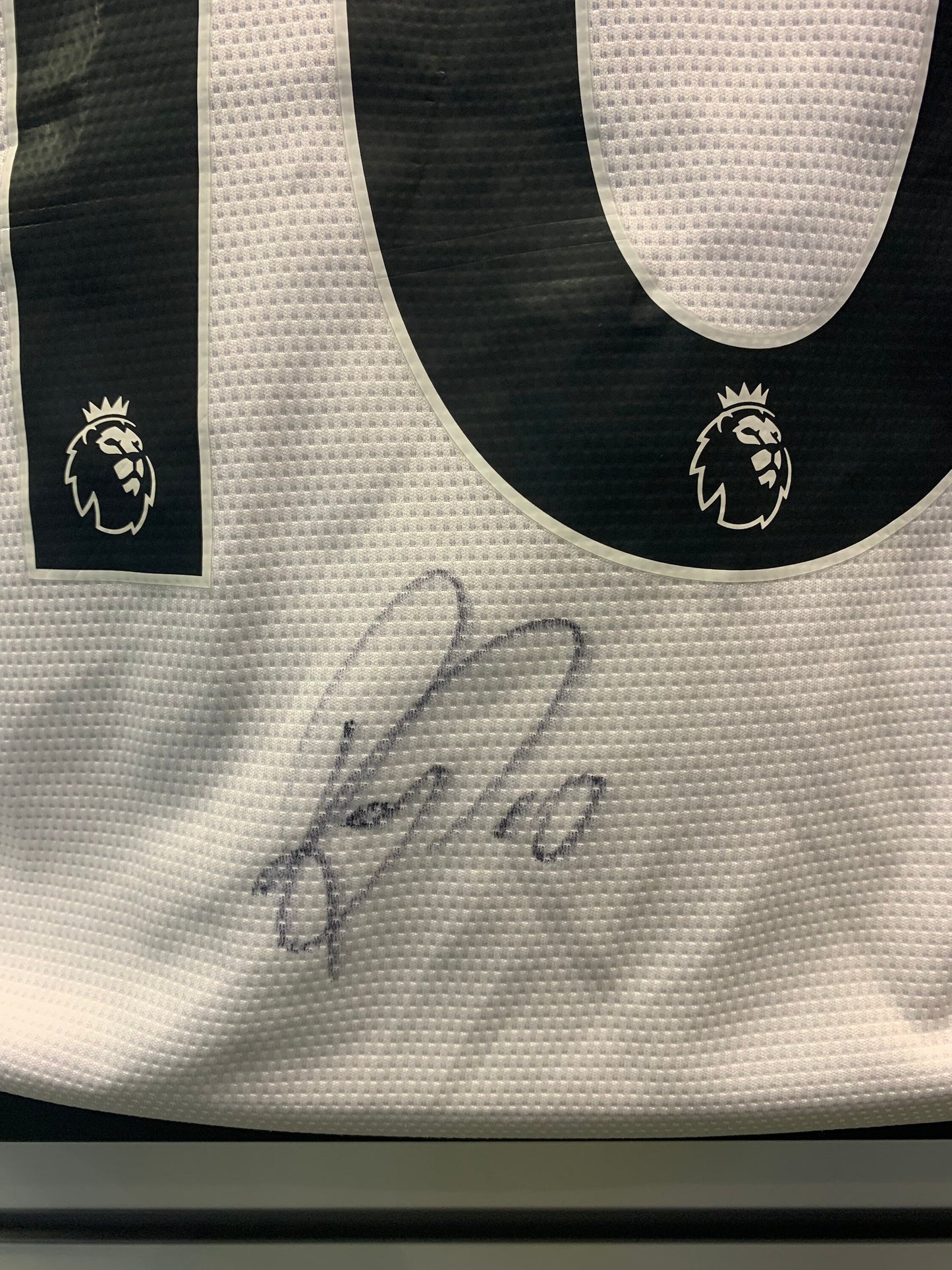 Raphinha - Leeds United signed replica shirt - Leeds memorabilia, gift, (UNFRAMED)