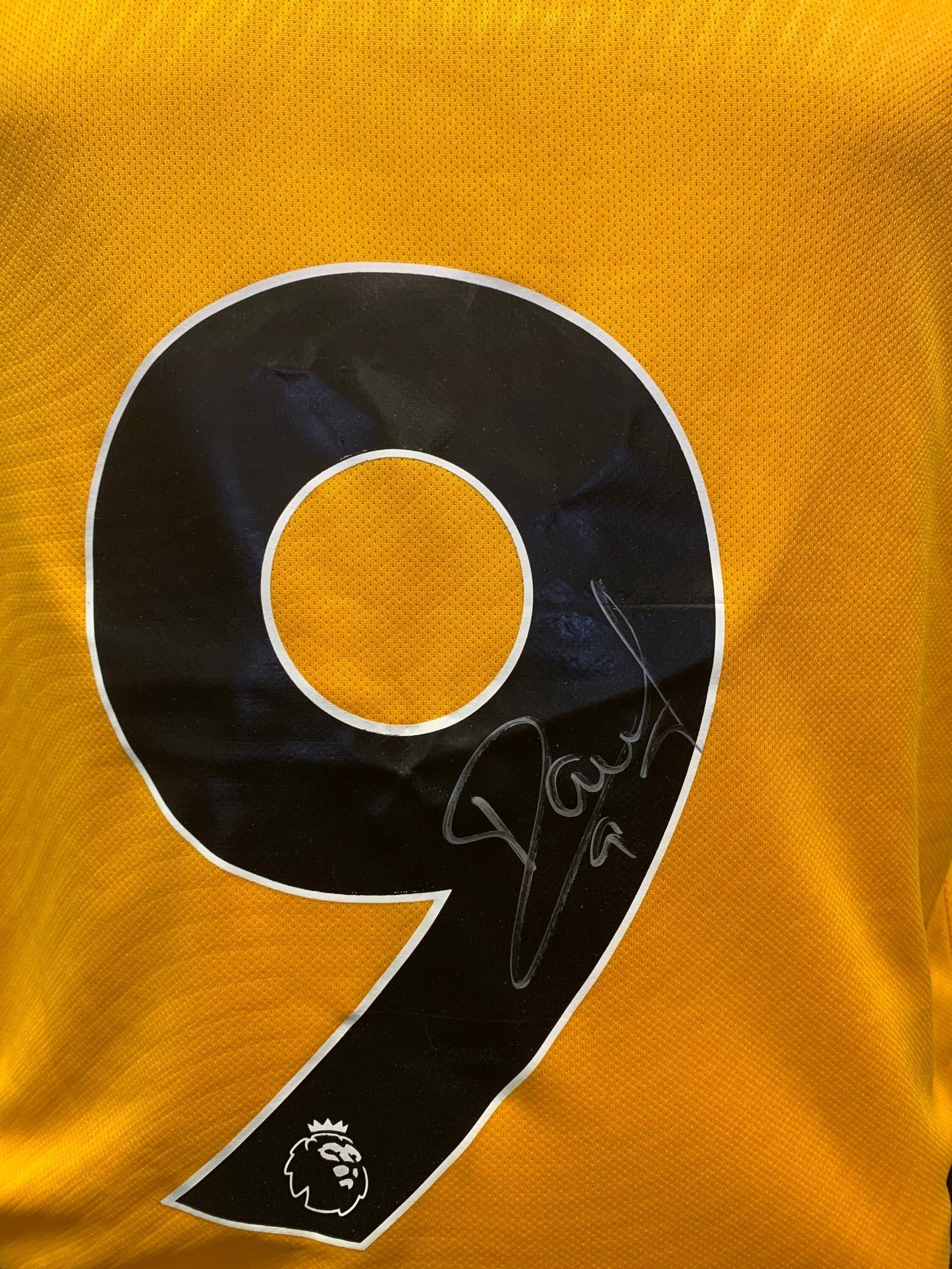 Raul Jimenez - Wolverhampton Wanderers signed replica shirt - Wolves memorabilia, gift, (UNFRAMED)