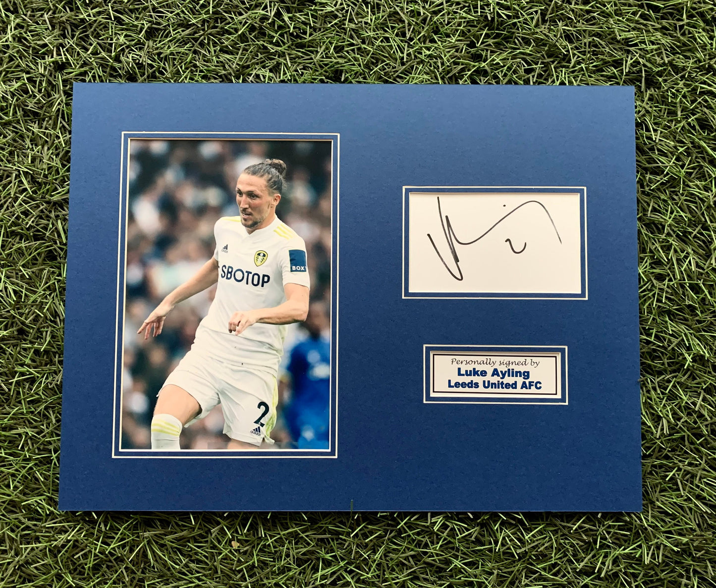 Luke Ayling - Leeds United AFC - 16x12in signed photo montage - Leeds United memorabilia, gift, display