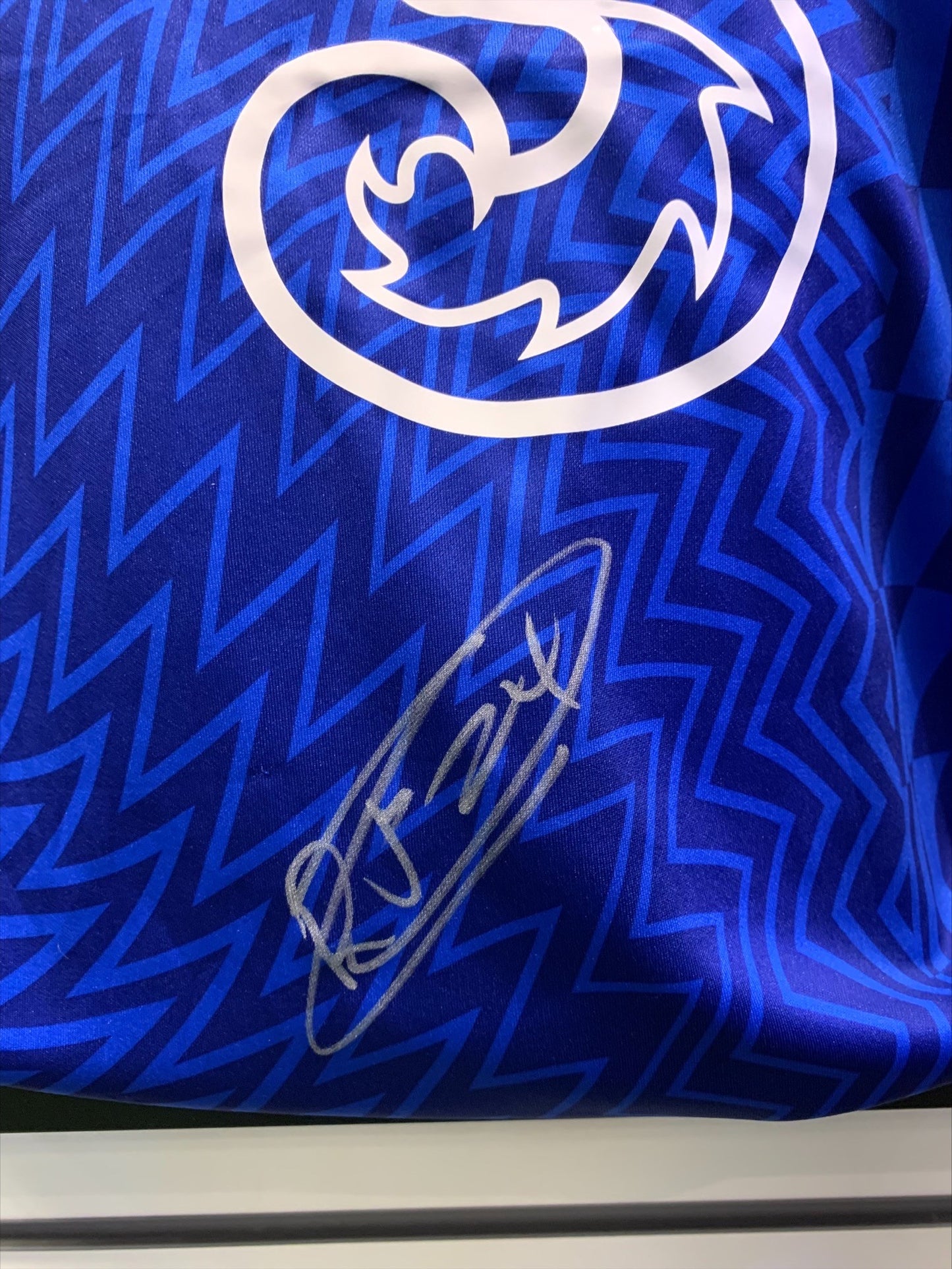 Reece James - Chelsea signed replica shirt -Chelsea memorabilia, CFC gift, (UNFRAMED)