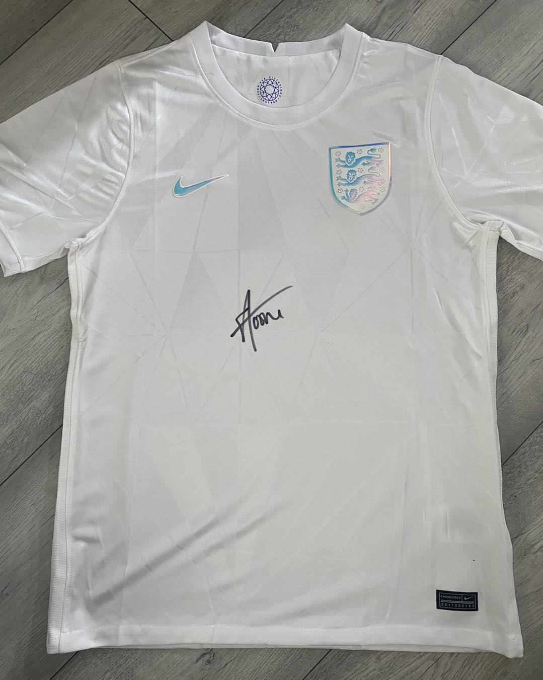 Ella Toone - England Ladies signed replica shirt - England memorabilia, gift, (UNFRAMED) (Copy)