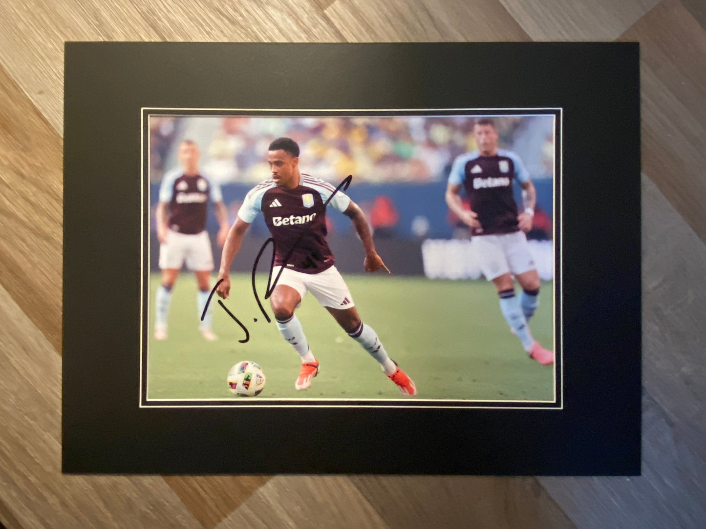 Jacob Ramsey - Aston Villa FC - 16x12in signed photo montage - Aston Villa memorabilia, gift, display