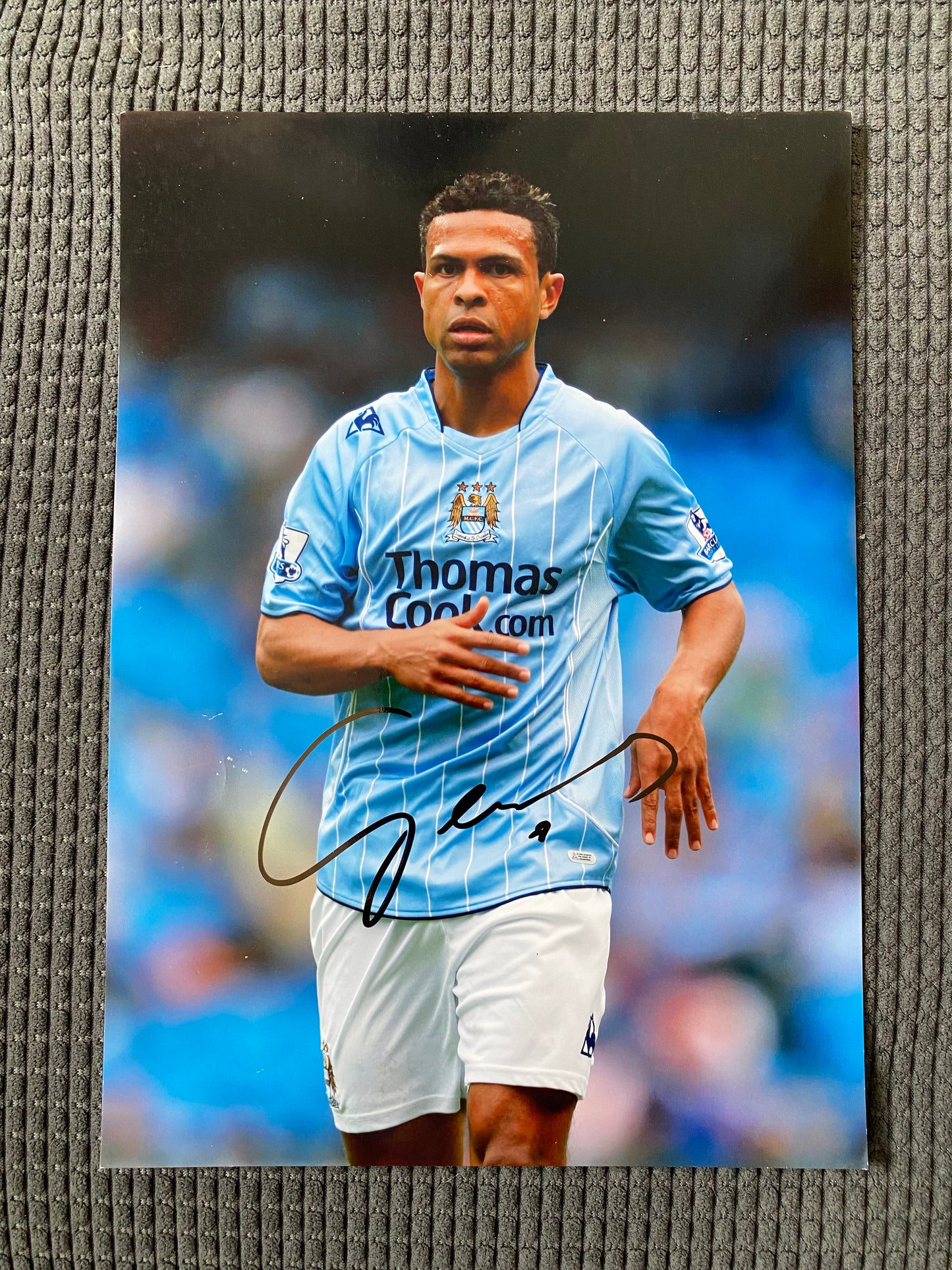 Giovanni - Manchester City FC - signed photo - MCFC memorabilia, gift, autograph