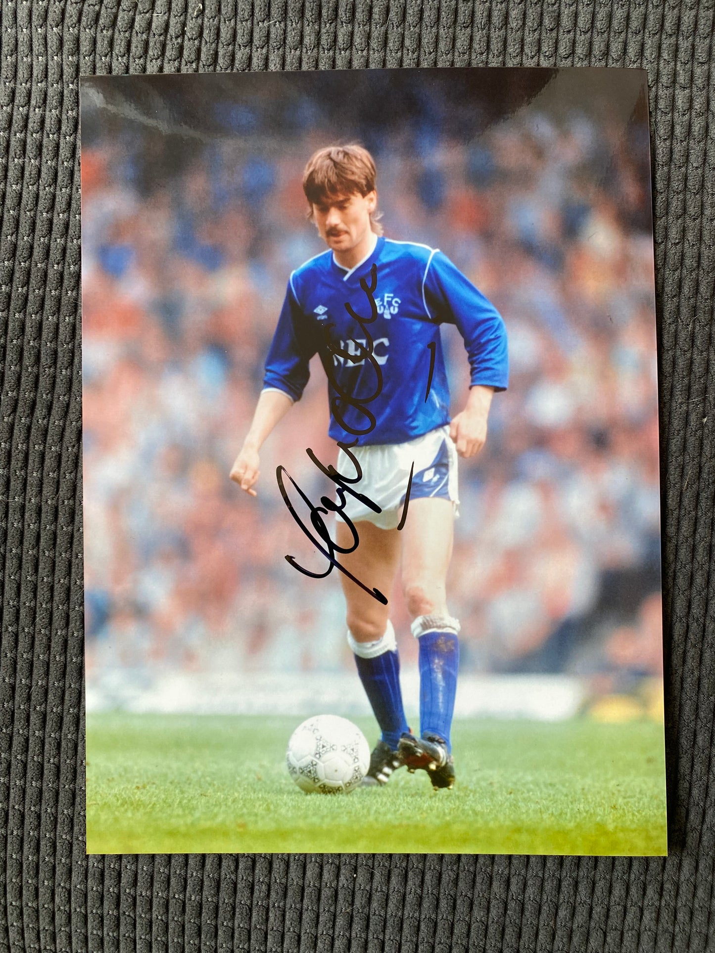 Ian Snodin - Everton FC - 10x8in signed photo - Everton memorabilia, gift, unframed