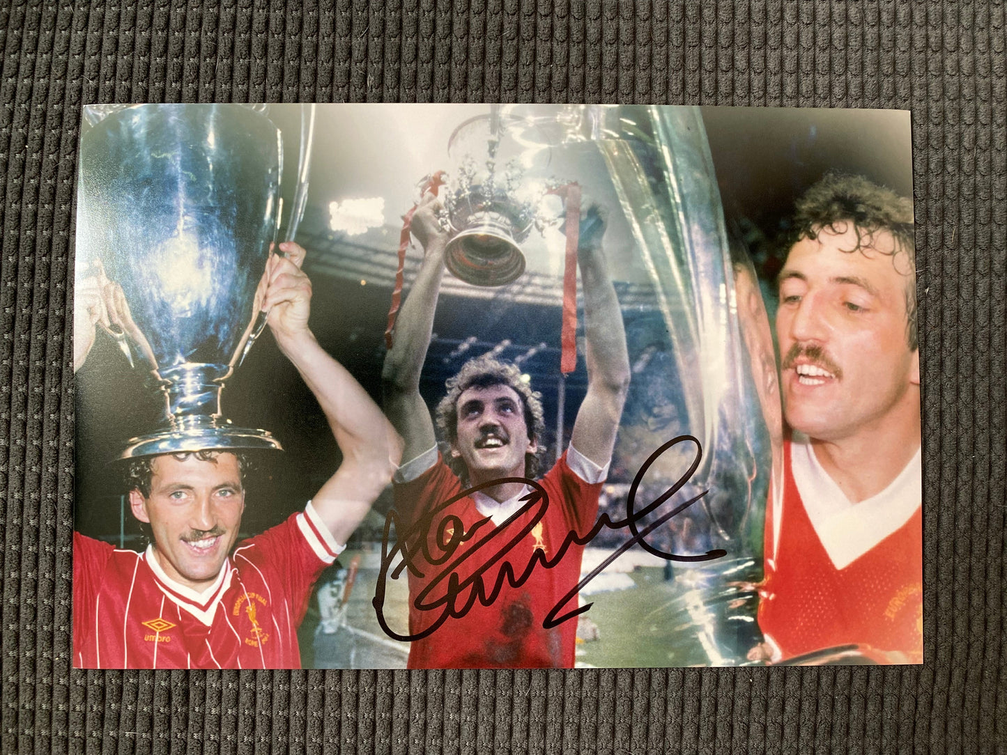 Alan Kennedy - Liverpool FC - A4 signed photo - LFC memorabilia, gift, autograph