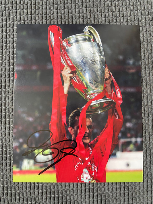 Dietmar Hamann - Liverpool FC - 10x8in signed photo - LFC memorabilia, gift, autograph