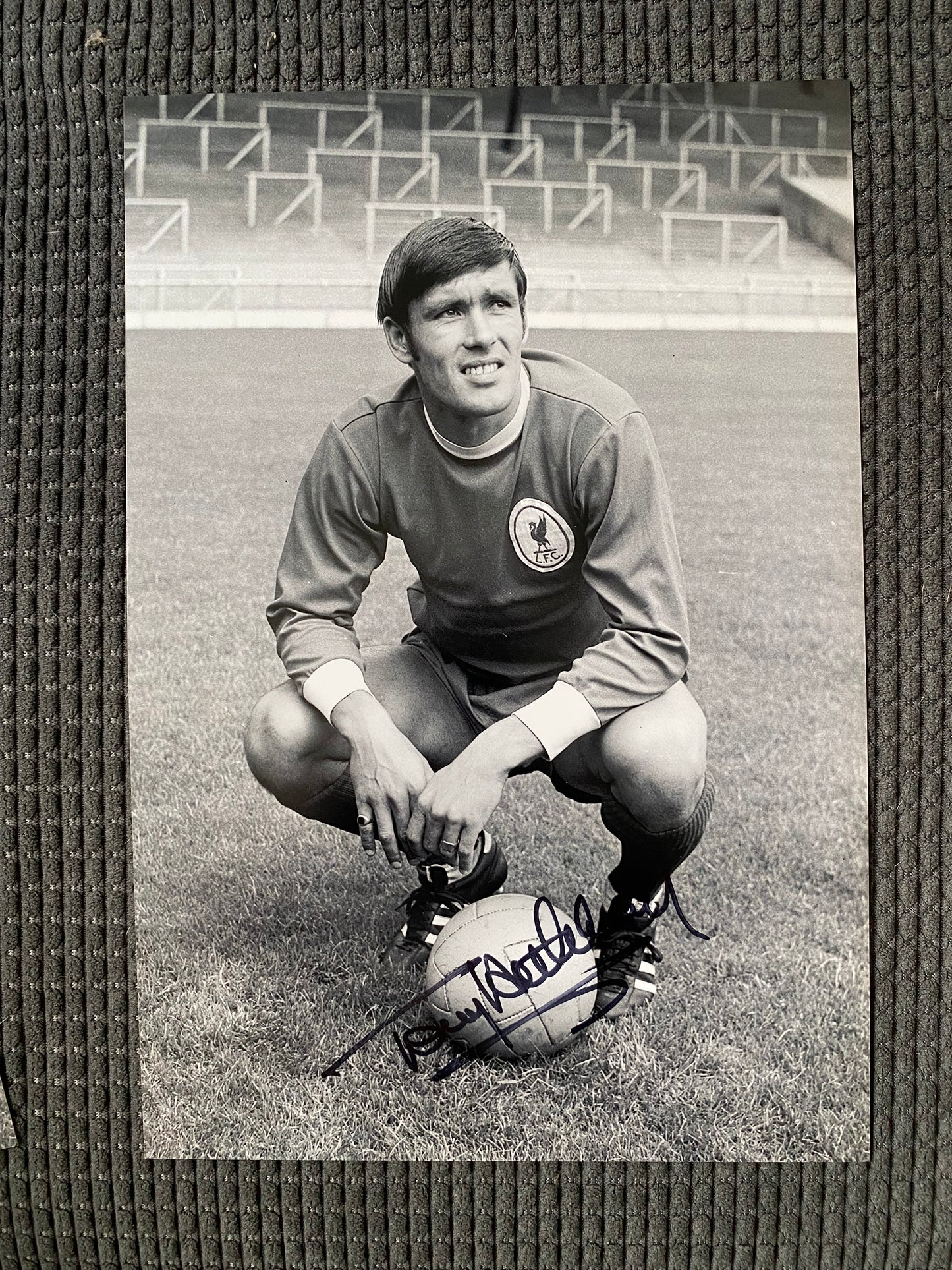 Tony Hateley - Liverpool FC - A4 signed photo - LFC memorabilia, gift, autograph