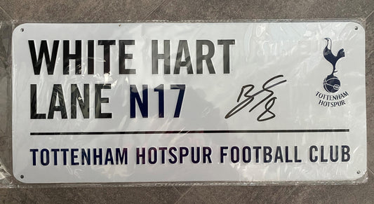 Yves Bissouma - Tottenham Hotspur - signed metal street sign - memorabilia, gift