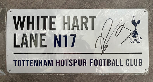 Richarlison - Tottenham Hotspur - signed metal street sign - memorabilia, gift