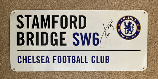 Ramirez - Chelsea - signed metal street sign - memorabilia, gift