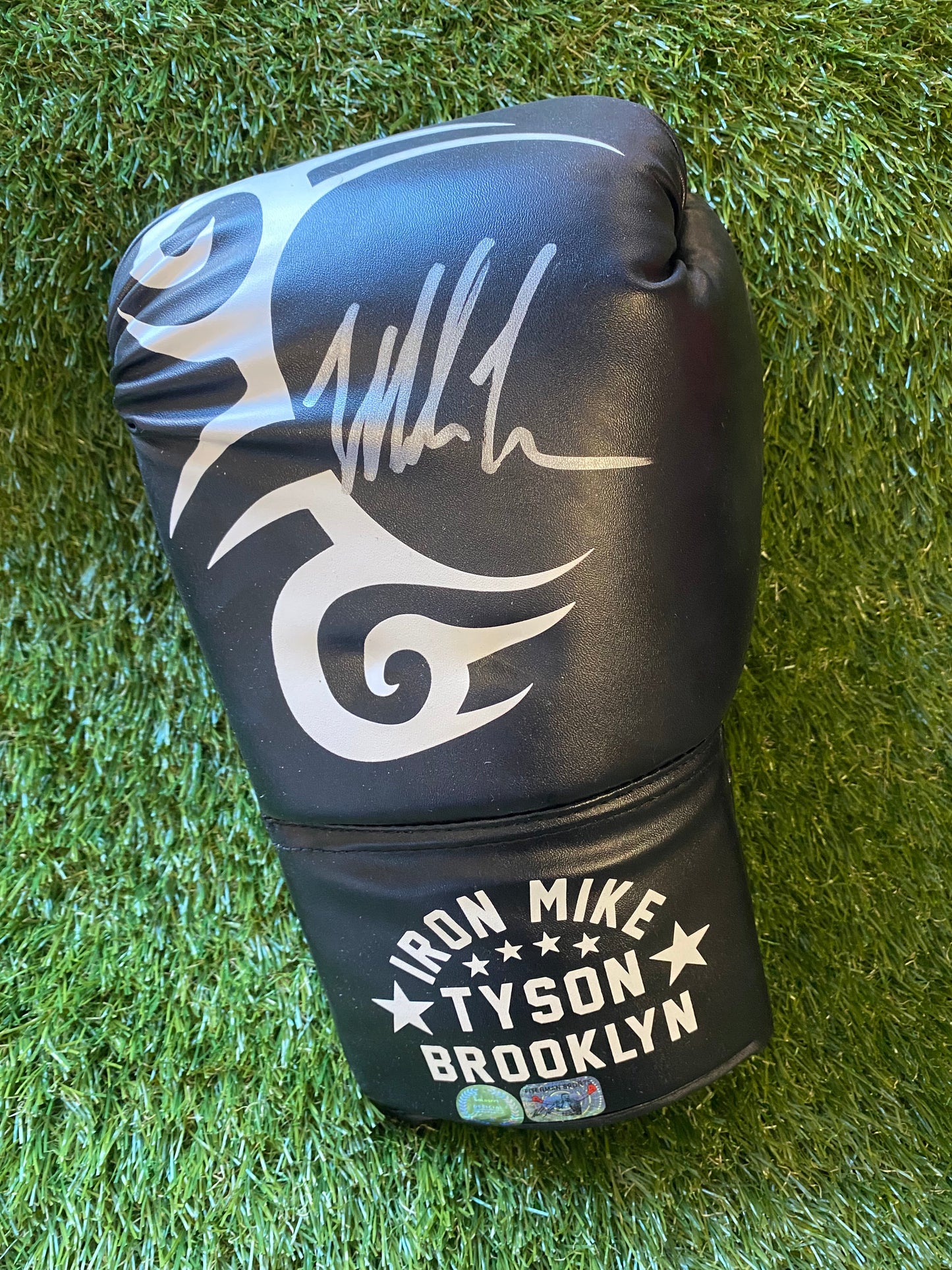 Mike Tyson - signed boxing glove - boxing memorabilia, autograph, gift