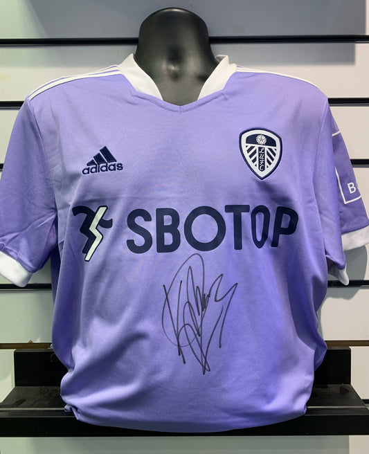 Kalvin Phillips - Leeds United signed replica shirt - Leeds memorabilia, gift, shirt (UNFRAMED)