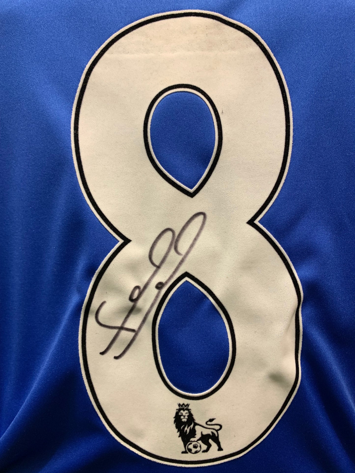 Frank Lampard - Chelsea signed replica shirt - Chelsea memorabilia, CFC gift, (UNFRAMED)