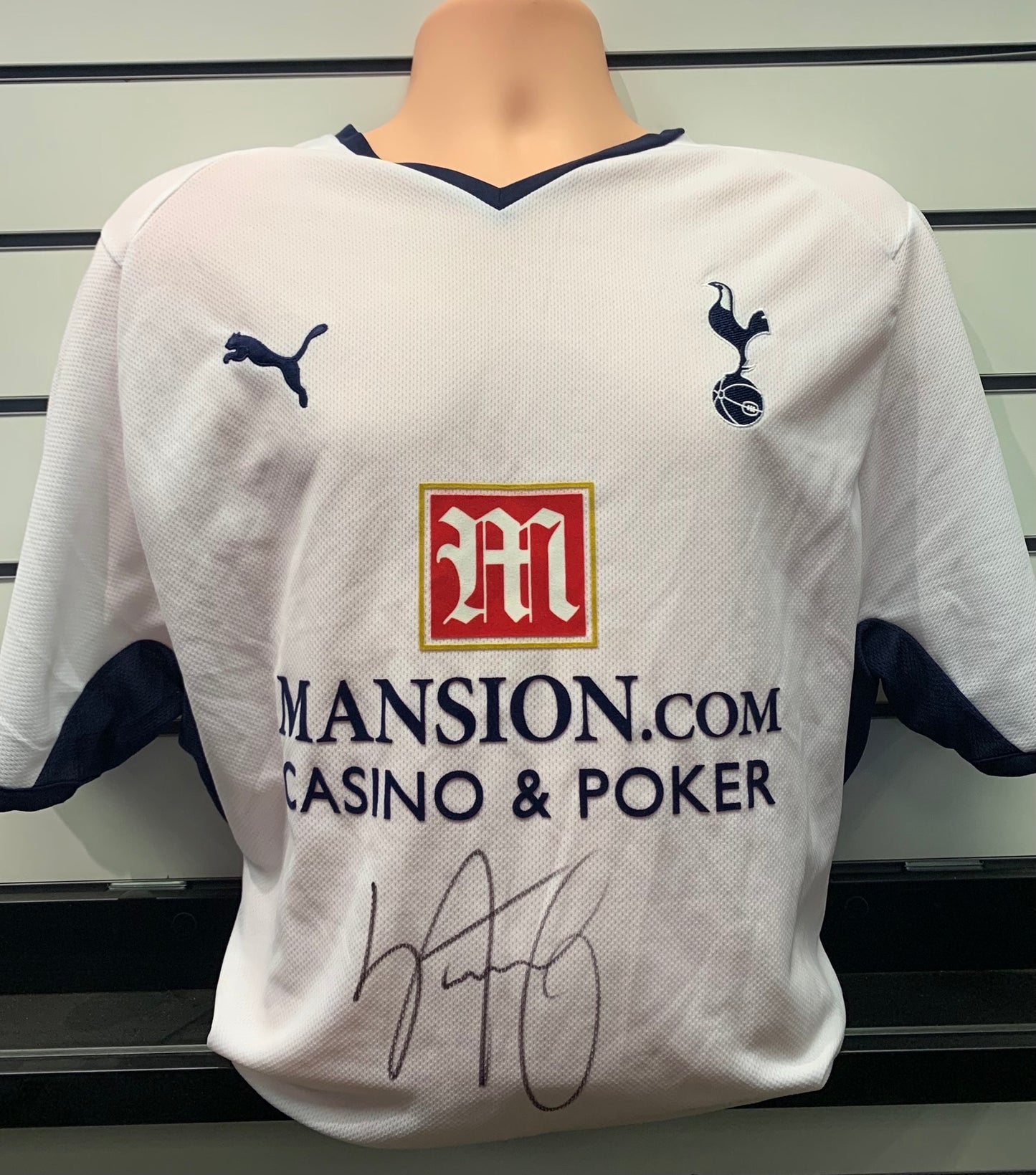 Ledley King - Tottenham Hotspur FC - hand-signed replica shirt - THFC memorabilia, football shirt