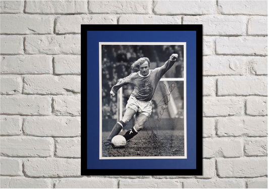 Franny Lee - Manchester City FC - 20x16in signed photo mount- City memorabilia, gift, display