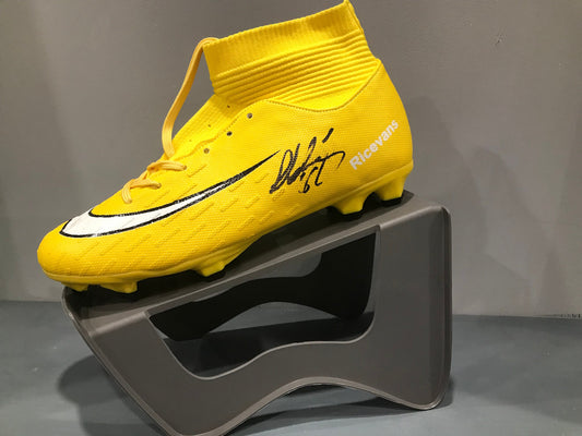 Rob Holding - Arsenal FC - hand signed football boot - AFC memorabilia, gift, christmas gift, autograph