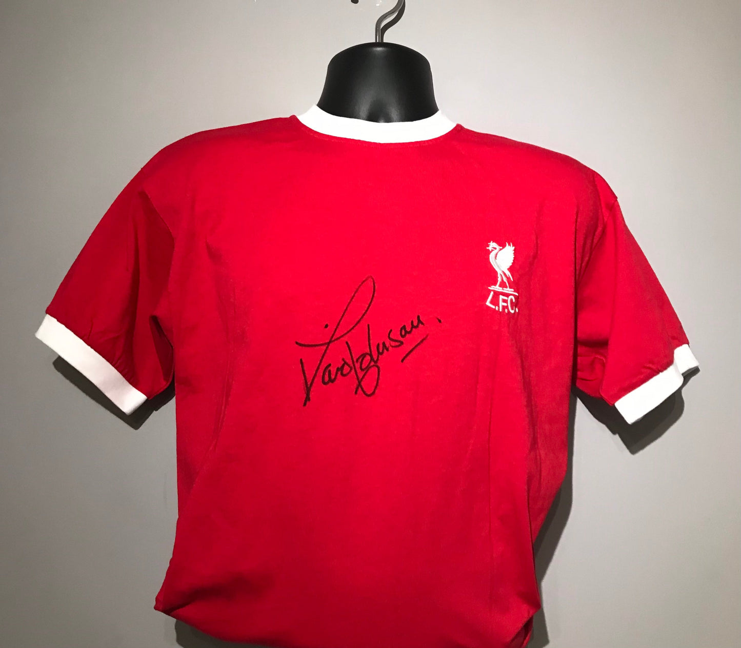 David Johnson - Liverpool FC - hand-signed replica shirt - LFC memorabilia, football shirt (UNFRAMED)