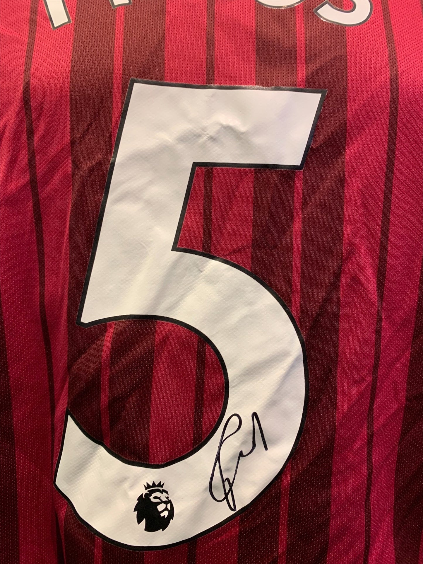 Tyrone Mings - Aston Villa signed replica shirt -Villa memorabilia, AVFC gift, (UNFRAMED)